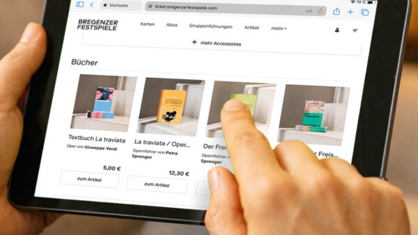Im Online-Shop der Festspiele